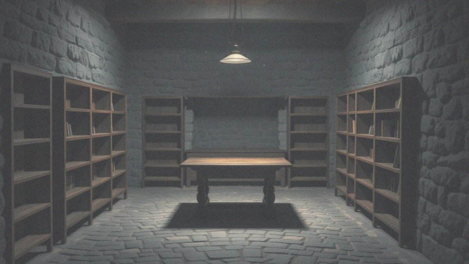 Jak ustawić biblioteczki wokół stołu do enchantowania?