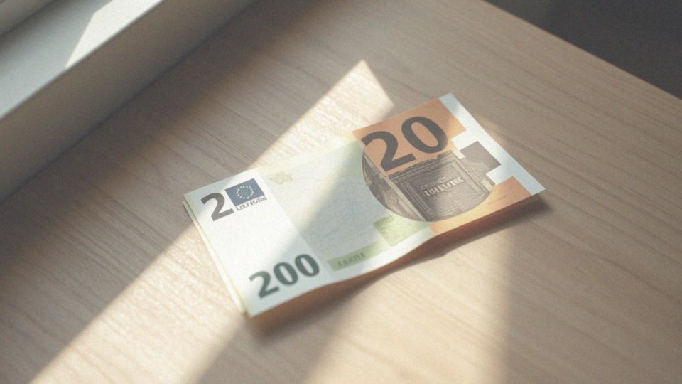 Jak przyglądać się banknotowi 20 euro pod światło?