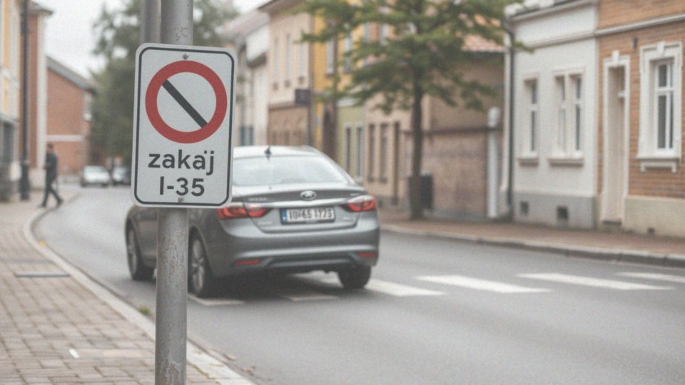 Jak parkować w rejonach zakazujących postój?