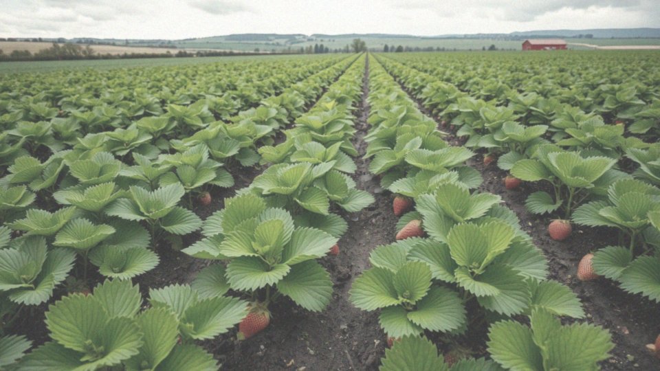 Jak monitorować stan plantacji truskawek w kontekście chorób?