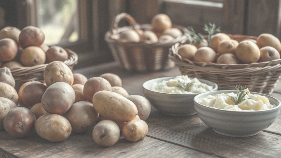 Jakie są typy ziemniaków i ich zastosowanie kulinarne?