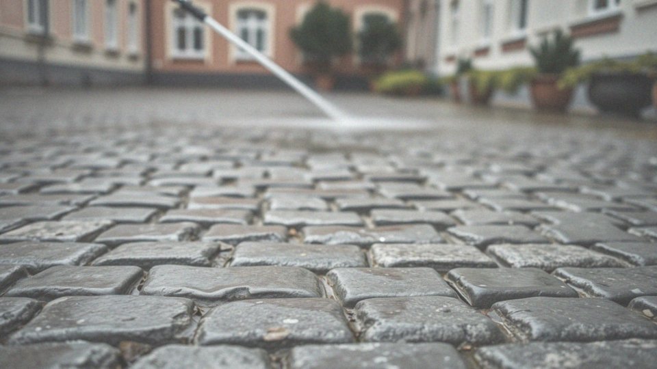 Jakie są usługi związane z myciem kostki brukowej?
