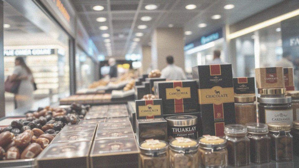 Jakie delikatesy można kupić w strefie bezcłowej na lotnisku w Dubaju?