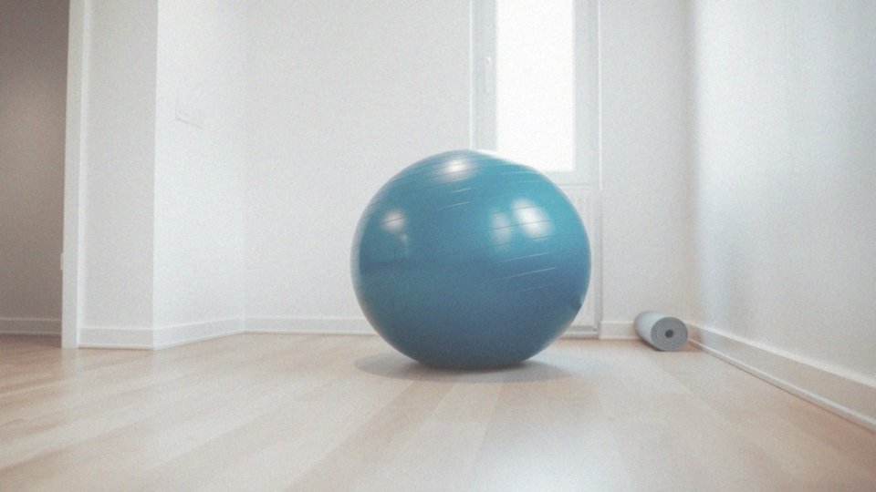 Jak piłka do pilatesu poprawia postawę ciała?