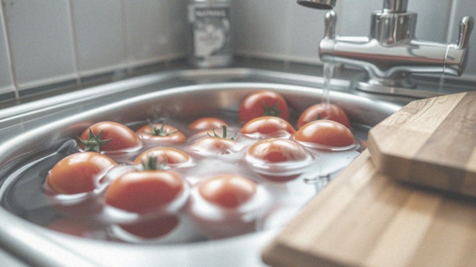 Jak długo należy parzyć pomidory?