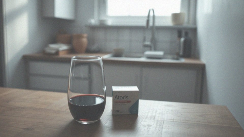 Jak alkohol wpływa na działanie Atoris?