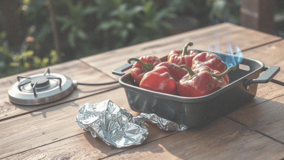 Jakie są alternatywne metody pieczenia papryki?